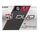 Wilson DUO Soft NFL Atlanta Falcons Golf Balls - 1 Dozen