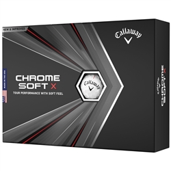 Callaway Chrome Soft X 2020 Golf Balls - White