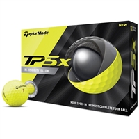 TaylorMade TP5X Yellow Golf Balls - 1 Dozen