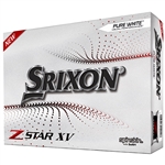 Srixon Z-Star XV White Golf Balls - 1 Dozen