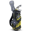 US Kids UL42-s 4 Club Stand Set - Grey/Yellow Bag