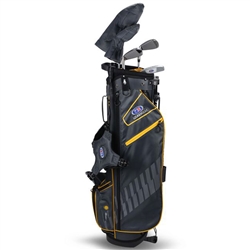 US Kids UL63-s 5 Club Stand Set - Grey/Gold Bag