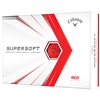 Callaway Supersoft 21 Red Golf Balls - 1 Dozen