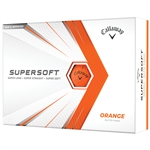 Callaway Supersoft 21 Orange Golf Balls - 1 Dozen