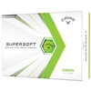 Callaway Supersoft 21 Green Golf Balls - 1 Dozen