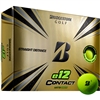 Bridgestone e12 Contact Matte Green Golf Balls - 1 Dozen