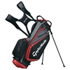 TaylorMade Select Plus 2022 Stand Bag - Black/Red
