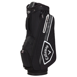 Callaway Chev 14 Cart Bag - Black/White/Charcoal