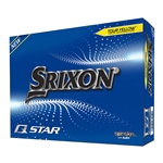 Srixon Q-Star Yellow Golf Balls - 1 Dozen