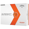 Callaway SuperSoft 2023 Orange Golf Balls - 1 Dozen