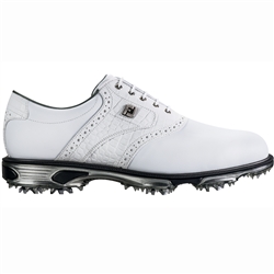 Footjoy Dryjoys Tour Men's Golf Shoes - White/White Croc