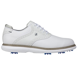 FootJoy Traditions Men's Golf Shoes - White/Grey