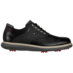 FootJoy Traditions Men's Golf Shoes - Black/Grey