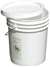 5 GAL WHITE PLASTIC PAIL SKU AX100