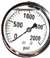 WATER PRESSURE GAUGE 2000PSI