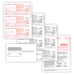1099-NEC Preprinted 25 Sheet Set 4-pt with Envelopes (A/B/C/C)