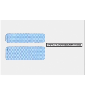 W-2 2UP Double Window Envelope - Self Adhesive