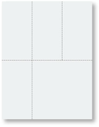 Universal W-2/1099 Blank Paper