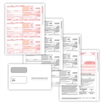 1099-NEC Preprinted 50 Sheet Set 3-pt with Envelopes (A/B/C)