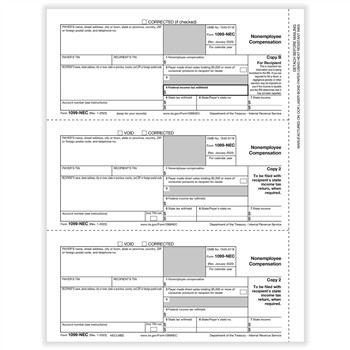 Form 1099-NEC Copy B/2