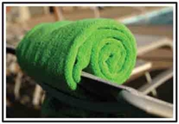 24x50 Green Bath Towel