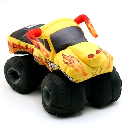 El Toro Loco Yellow Plush Truck