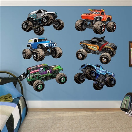 Monster Jam Cartoon Trucks Collection