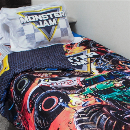 Monster Jam Twin Bedding Set