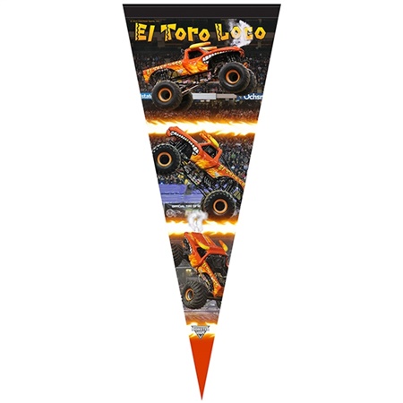 El Toro Loco Orange Flag