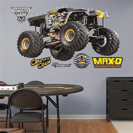 Monster Jam  Max-D Spike Fathead