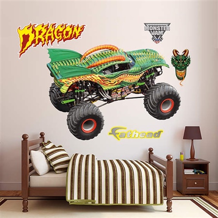 Monster Jam Dragon's Breath Fathead