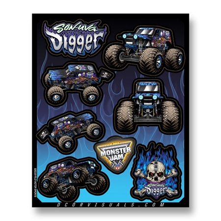 Son-Uva Digger Decal Sheet