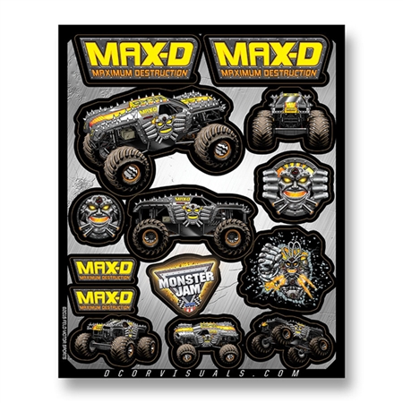 Max-D Decal Sheet