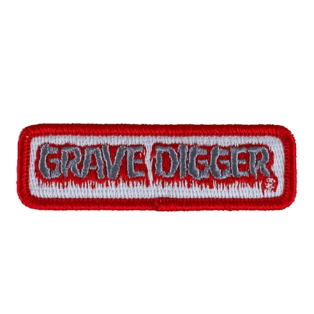 Grave Digger Iron On Patch