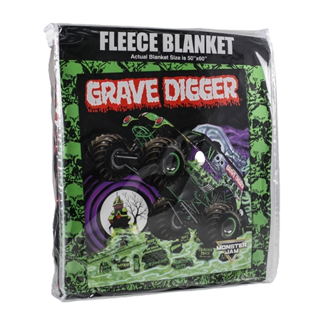 Grave Digger Fleece Blanket