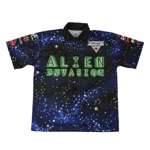 Alien Invasion Driver Shirt - Youth Medium