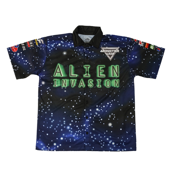 Alien Invasion Driver Shirt - Youth Medium