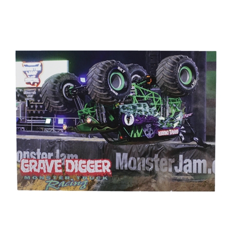 Grave Digger Flip Postcard