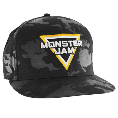 Monster Jam Black Camo Hat