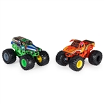 1:64  Grave Digger vs El Toro Loco- Duo Series 24