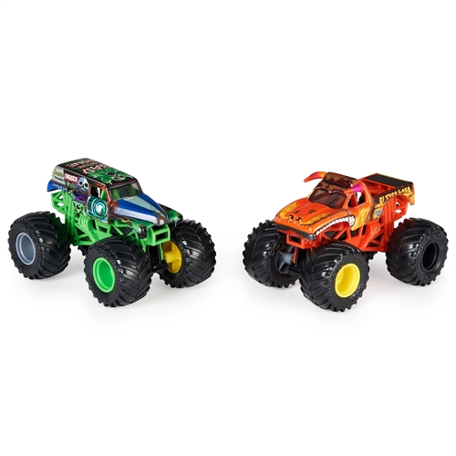 1:64  Grave Digger vs El Toro Loco- Duo Series 24