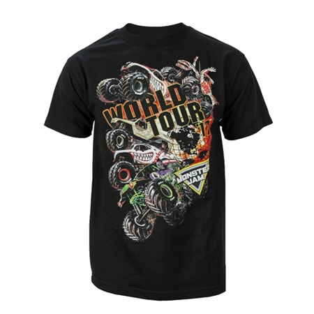 Monster Jam Series 2017 Black Tee