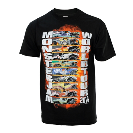 Monster Jam World Tour 2018 Tee