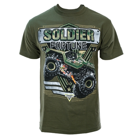 Solider Fortune Green Tee