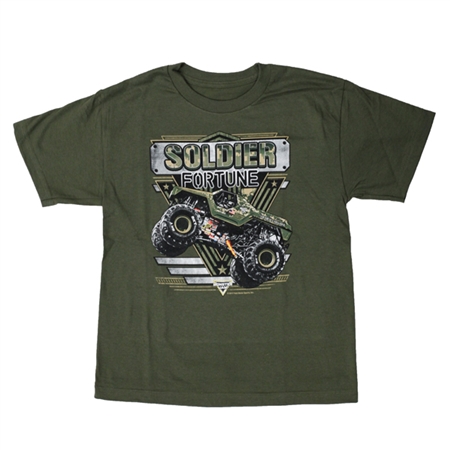 Solider Fortune Green Youth Tee