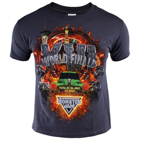 World Finals XVI Gray Fire Youth Tee