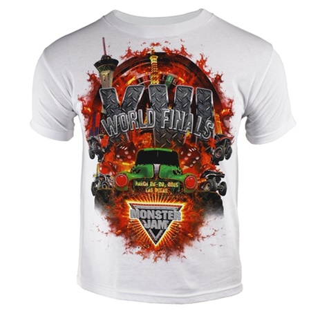 World Finals XVI White Fire Youth Tee