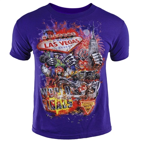 World Finals XVI Purple Mascot Youth Tee