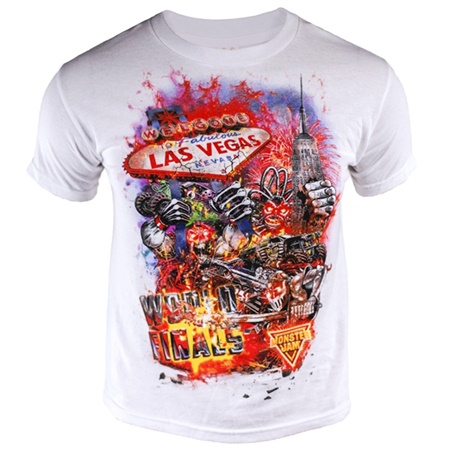 World Finals XVI White Mascot Youth Tee