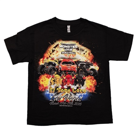 World Finals XVII Team El Toro Loco Youth Black Tee